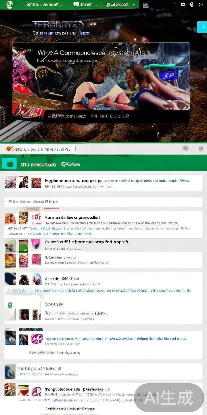 社区与技术论坛的分享资源
一些体育迷和技术爱好者